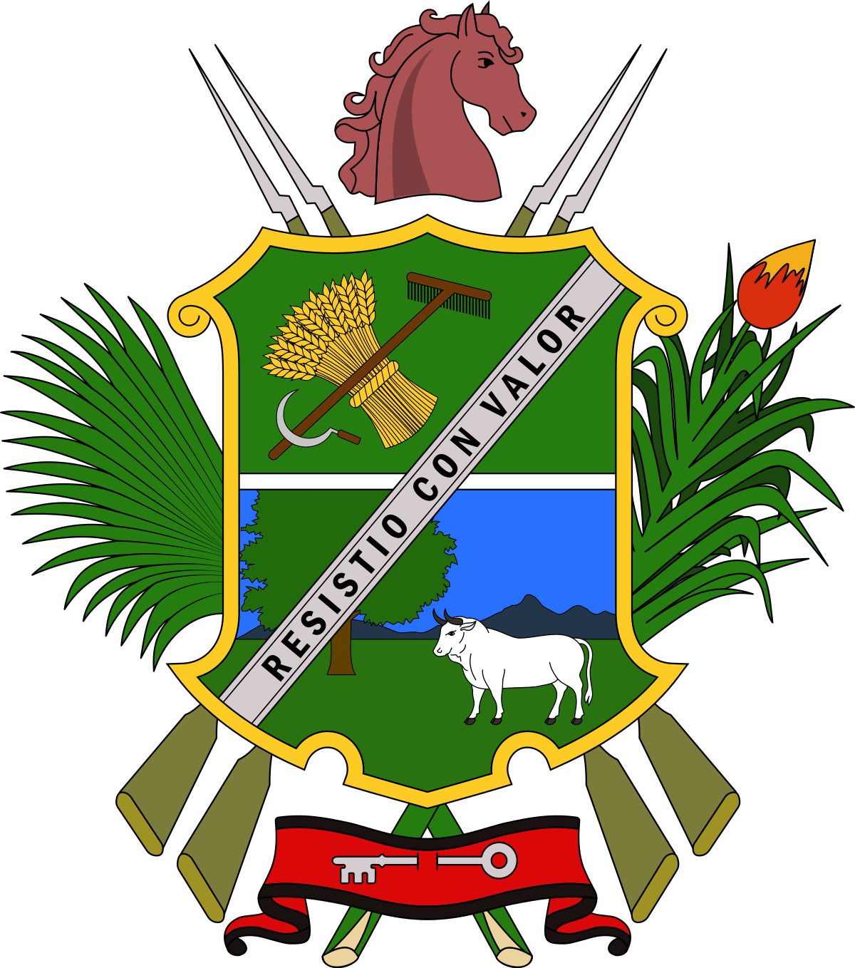 Escudo De Monagas Svg