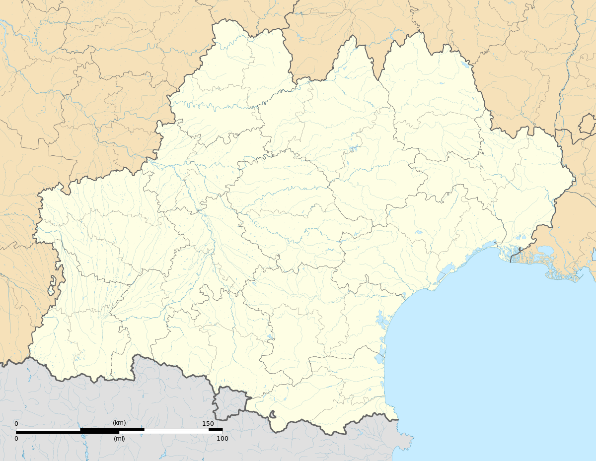 Languedoc Roussillon Midi Pyr N Es Region Location Map Svg