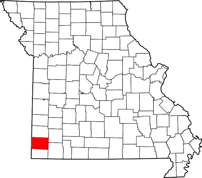 ملفmap Of Missouri Highlighting Newton Countysvg المعرفة 0903