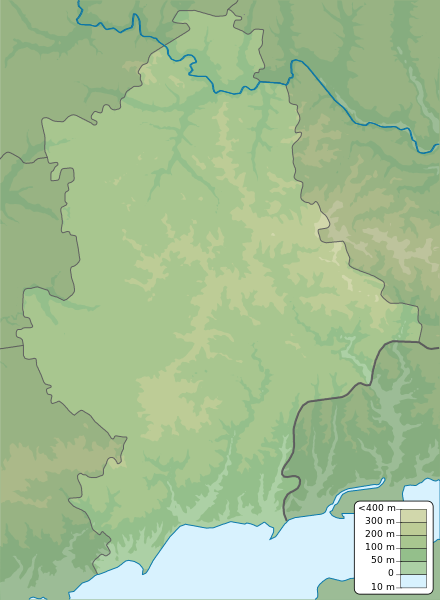 وحدة:Location map/data/Ukraine Donetsk Oblast - المعرفة