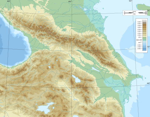 العلاقات الإيرانية الروسية 500px-Caucasus_topo_map-blank.svg