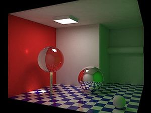 Global illumination rendering