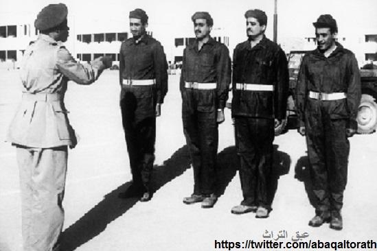 ملف:الملك فهد والأمير تركي والأمير سلمان في التدريبات العسكرية أثناء تطوعهم للدفاع عن مصر في عدوان 1956.jpg