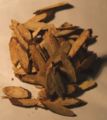 Various licorice root slivers