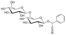 Amygdalin structure.svg