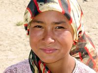 Uyghur girl في خوتان