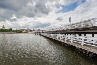 Pier in Sopot, the longest wooden pier in Europe