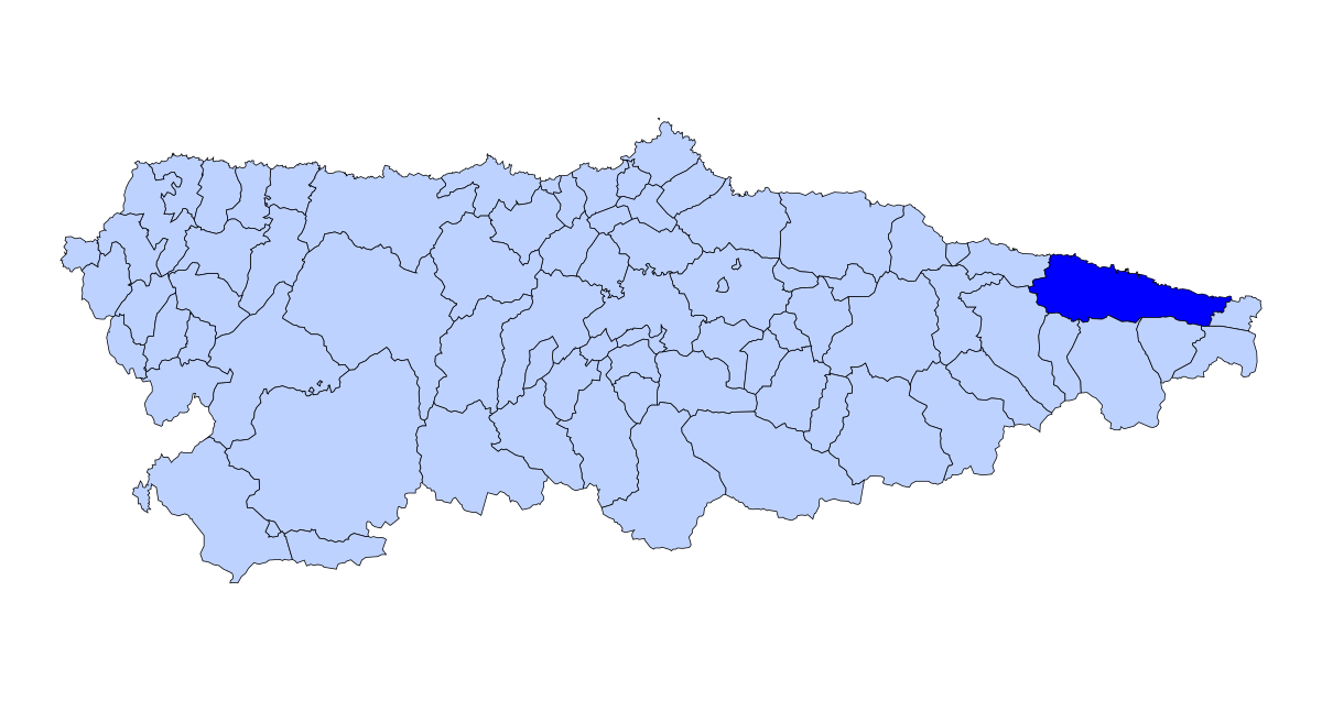 ملف:Llanes Asturies map.svg - المعرفة