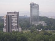 Menara Pelita and Sarawak Energy HQ in Petra Jaya