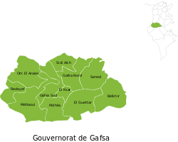 Subdivisions of Gafsa Governorate