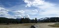 The Continental Divide viewed from northwest of Winter Park, Colorado.