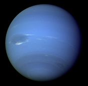 Voyager 2 image of Neptune