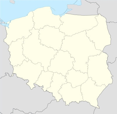 Location map Poland