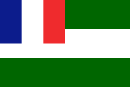 Flag of the State of Syria, in the French Mandate of Syria (1924–1930)