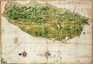 1640 Map of Formosa-Taiwan by Dutch 荷蘭人所繪福爾摩沙-臺灣.jpg