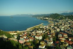 General view of eastern part of Giresun city