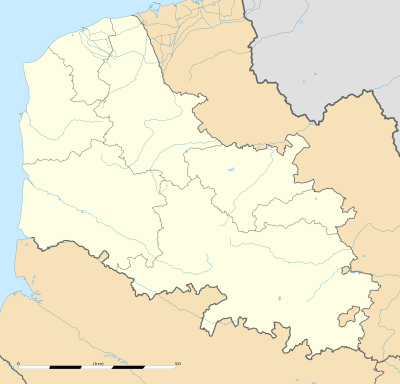 Pas-de-Calais department location map.svg