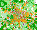 Region Berlin: Landnutzungskarte