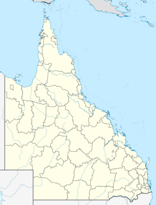 Location map Australia Queensland