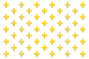 Variant royal standard of France (1643 design)