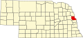 State map highlighting Washington County