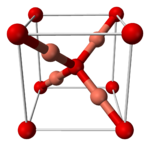 Copper(I) oxide unit cell