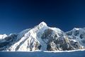 Gorkiy Peak seen across the South Inylchek glacier