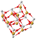 Unit cell of zircon