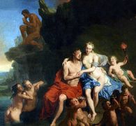 Acis und Galatea by Jacob van Schuppen (circa 1730)