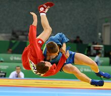 Sambo at the 2015 European Games.jpg