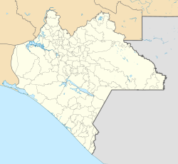 Tuxtla Gutiérrez is located in Chiapas