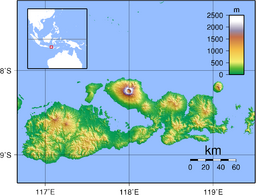 Alas Strait is located in Indonesia Sumbawa