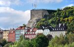 Kłodzko Fortress overlooking the town