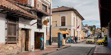 La Candelaria, the historical district of the city