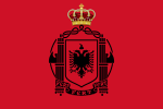 Flag of the Albanian Kingdom (1939–1943)