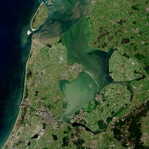 North Holland, Flevoland and parts of Friesland (Small File Size)