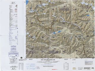 Portion of the China-USSR (Tajik SSR) border (DMA, 1988)[ح]