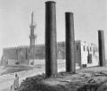Description de l'Egypte, Antiquites V, Plate 35, View of the Attarine Mosque looking northwards across Canopic Way, drawn c.1798, published in the Panckoucke edition of 1821-9.jpg