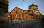 A church in red brick