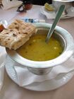 Bosnian čorba and somun bread