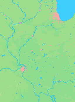 Location of La Grange within Illinois