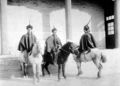 Italian mounted infantry in China during the Boxer Rebellion in 1900.