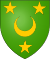 The coat of arms of French Algeria, the first coat of arms made for Algeria (1830-1962)
