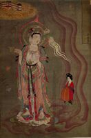 Tang dynasty painting from Dunhuang.