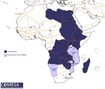 موقع السوق المشتركة لأفريقيا الشرقية والجنوبية Common Market for Eastern and Southern Africa Marché commun de l'Afrique orientale et australe Mercado Comum da África Oriental e Austral