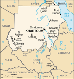 Sudan-CIA WFB Map.png