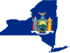 Flag-map of New York.svg