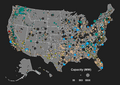 Electric plants by capacity