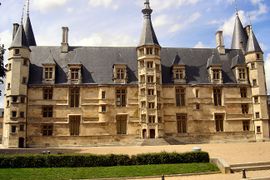 The Palais ducal, Nevers.