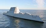 Future USS Zumwalt's first underway at sea.jpg